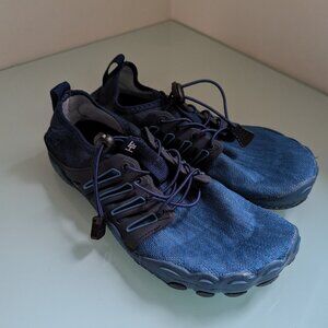 HF Active Barefoot Shoes – Unisex, Size US Women 8/Men 6.5 EU 39, Blue